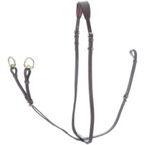 LeMieux Leather Running Martingale Brown Cob