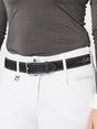 LeMieux Signature Leather Belt w/ Silver Buckle