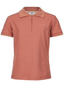 LeMieux Young Rider SS Polo Shirt Apricot 7-8
