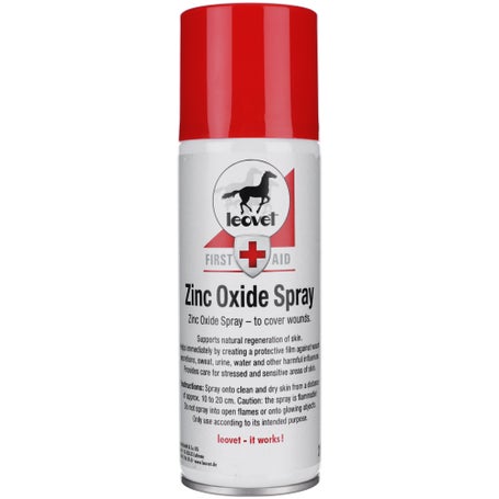 Leovet Zinc Oxide Regenerative Equine Wound Spray 200ml