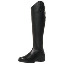 Moretta Aida Leather Tall Dressage Riding Boots - Black