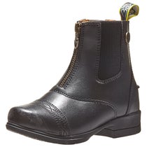 Moretta Kids Clio Zip Up Paddock Boots - Black