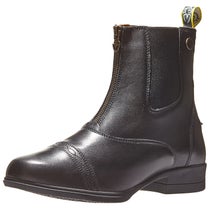 Moretta Ladies' Rosetta Leather Paddock Boots - Black