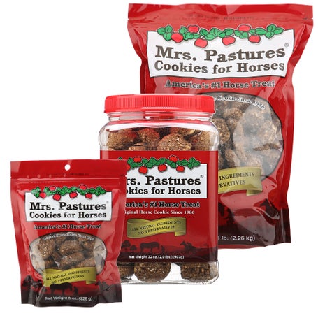 Mrs. Pastures Cookies Horse Treats Jar 32oz