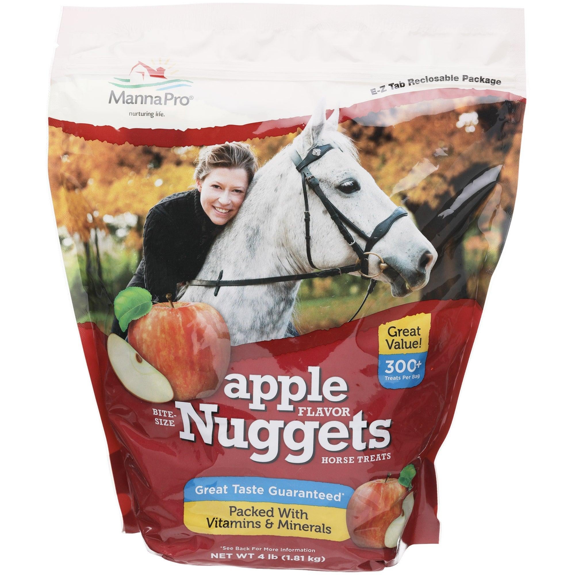 MannaPro Bite Sized Nuggets Horse Treats Riding Warehouse