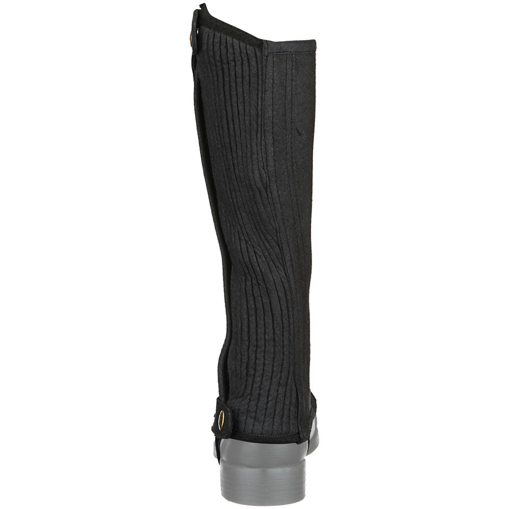 Requisite Womens Suede Half Chaps Close Fit Elasticated 
