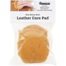 Martin Saddlery Leather Care Wool Cleaning Pads 4 Pack