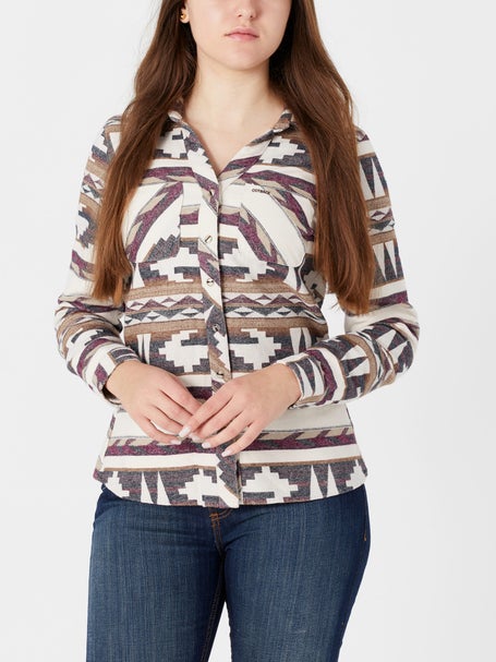 Outback Womens Camile Snap Down Long Sleeve Shirt