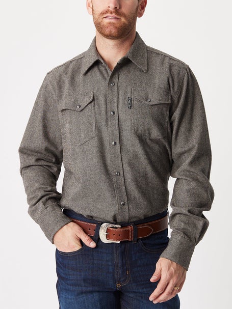 Outback Mens Declan Western Snap Shirt