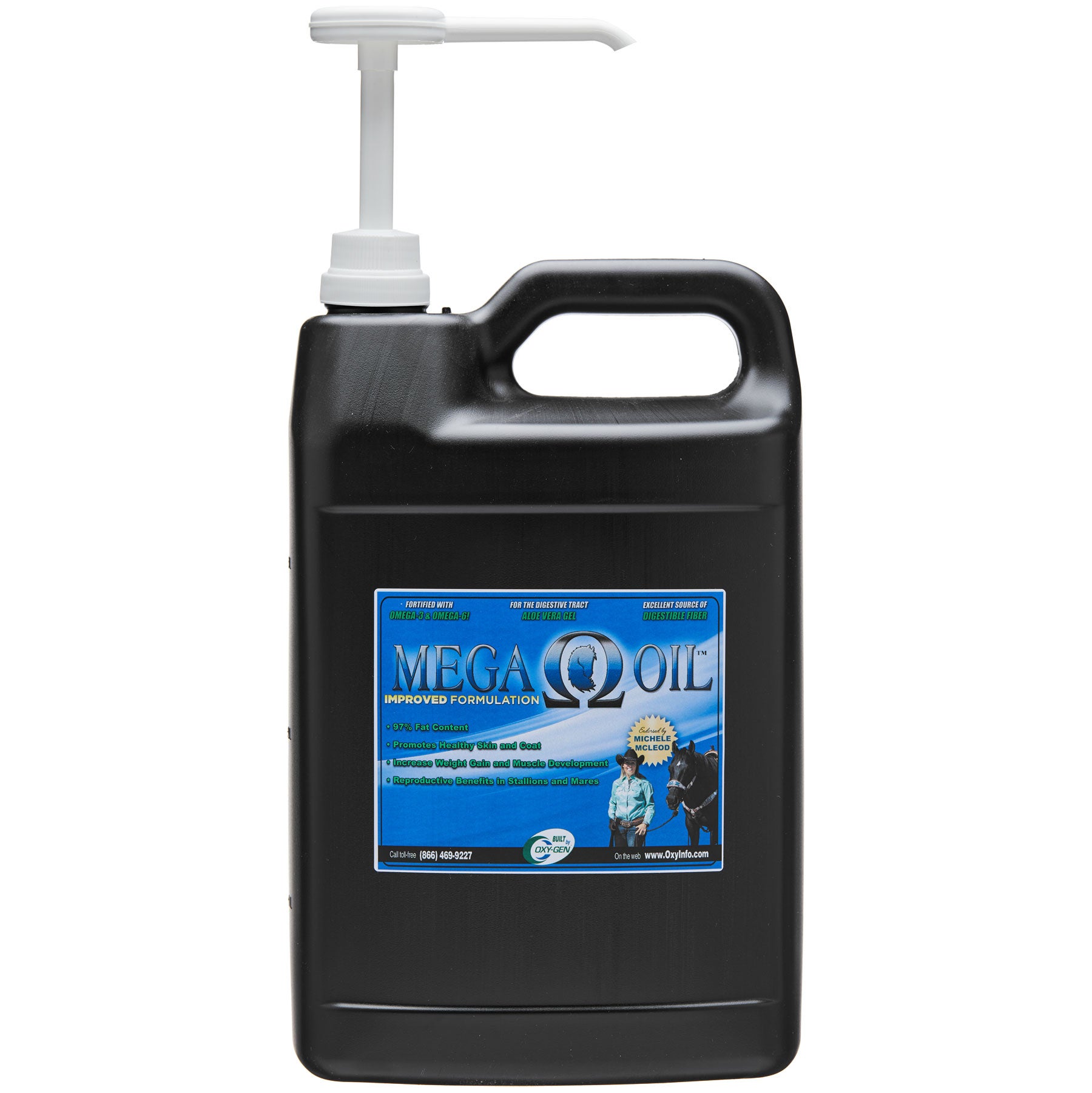 OxyGen Mega Oil Omega 3 & 6 Equine Supplement Riding Warehouse