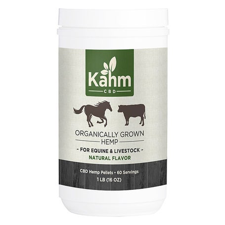 Kahm CBD Organic Hemp Pellets Equine