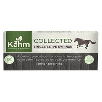 Kahm CBD Equine Collected Single Serve Syringe