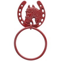 Perry Equestrian Horseshoe Hitching Tie Ring