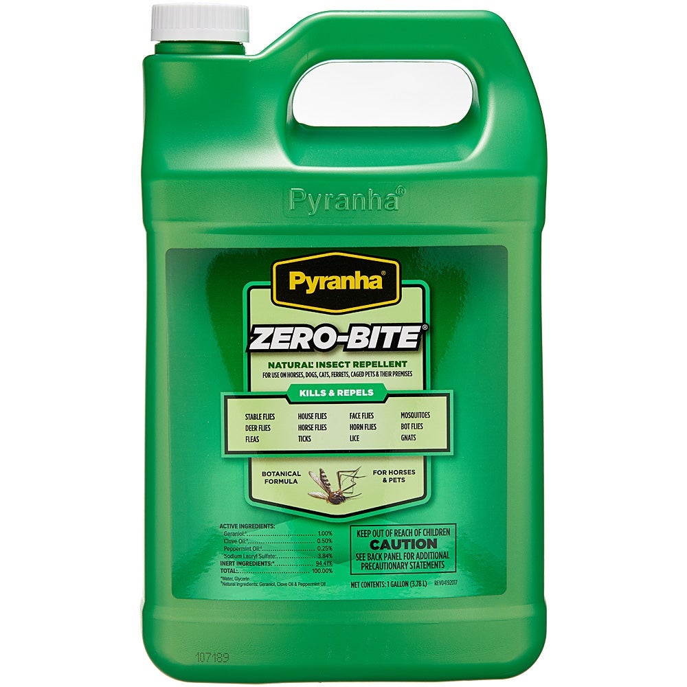 Pyranha Zero Bite Natural Insect Repellent Fly Spray Riding Warehouse
