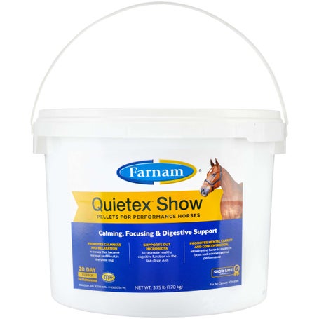 Farnam Quietex Show Calming Focusing & Digestive Pellet