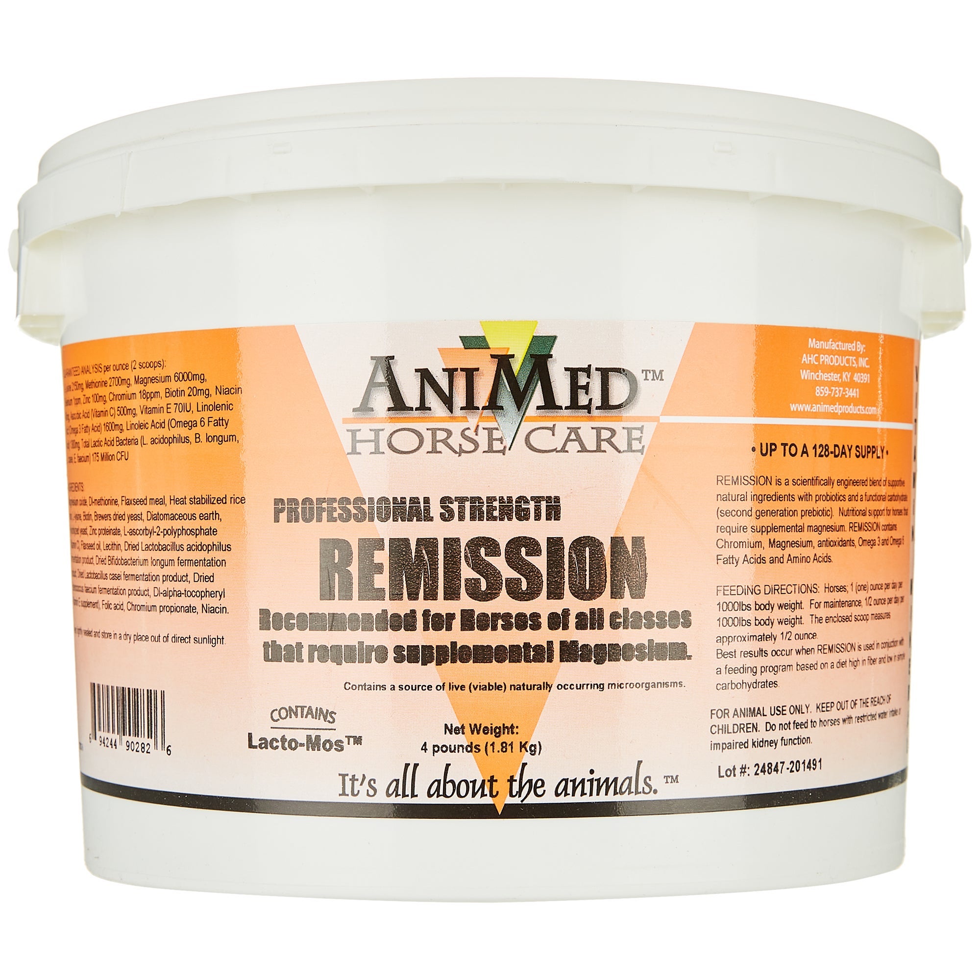Animed Remission AntiFounder Horse Supplement 4 lbs Riding Warehouse
