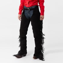 Royal Highness Ladies' Cowhide Suede Leather Full Chaps