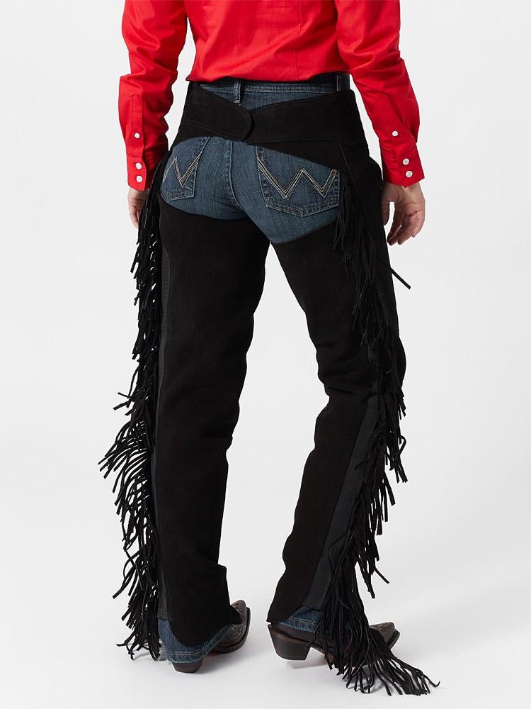 Royal Highness Ladies' Cowhide Suede Leather Full Chaps Riding Warehouse