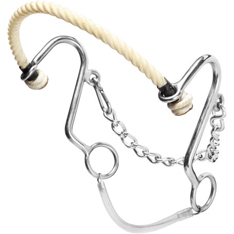 Reinsman Little S Hackamore with Rope Noseband