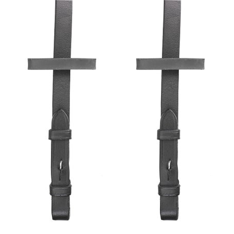 Schockemöhle Sports Gummizügel 'Soft Rubber Reins' 16 mm - black/silver Schockemöhle Sports Gummizügel 'Soft Rubber Reins' 16 mm - black/silver