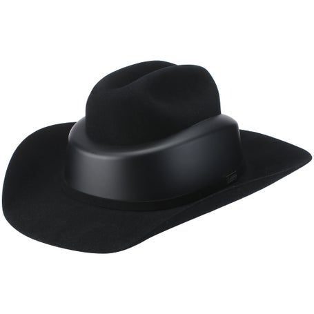Resistol RideSafe Western Felt Cowboy Hat Helmet