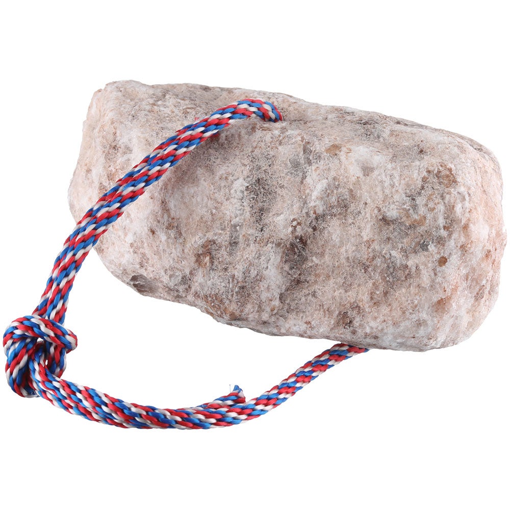 Redmond Rock On A Rope Natural Mineral Salt Block Riding Warehouse