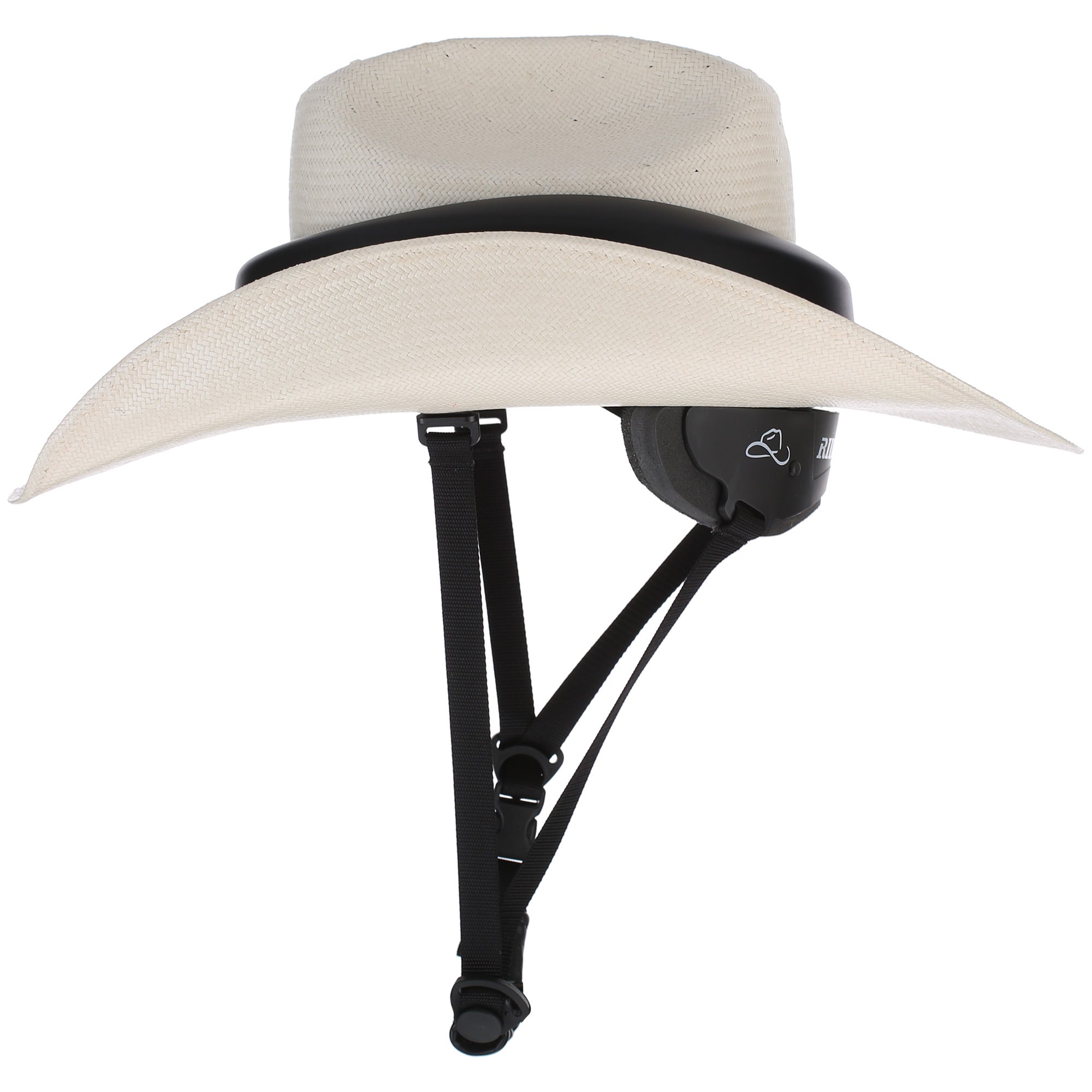 Resistol RideSafe Western Straw Cowboy Hat Helmet