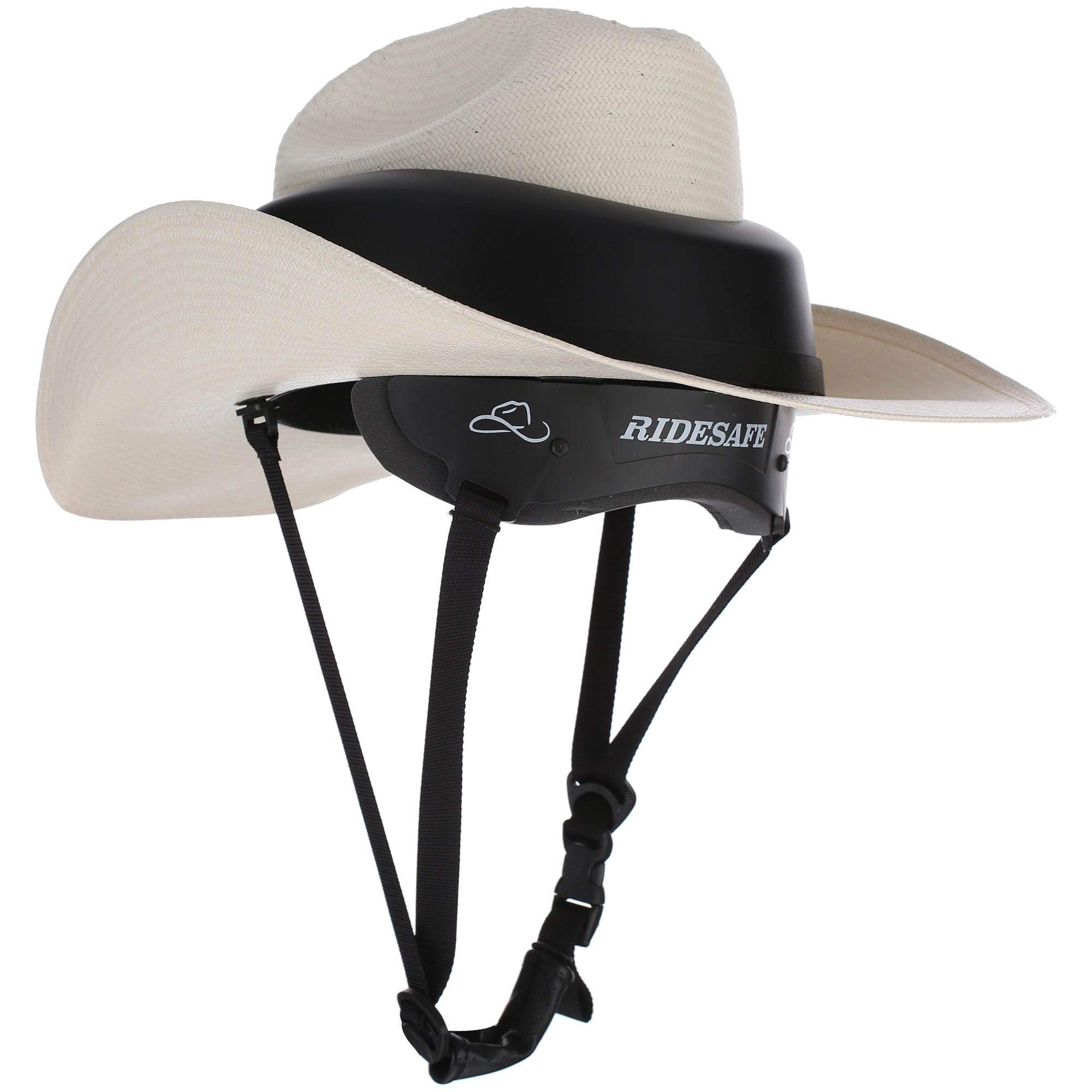 Resistol RideSafe Western Straw Cowboy Hat Helmet