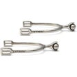 Centaur RollerBall Spurs with Stainless Roller 1"
