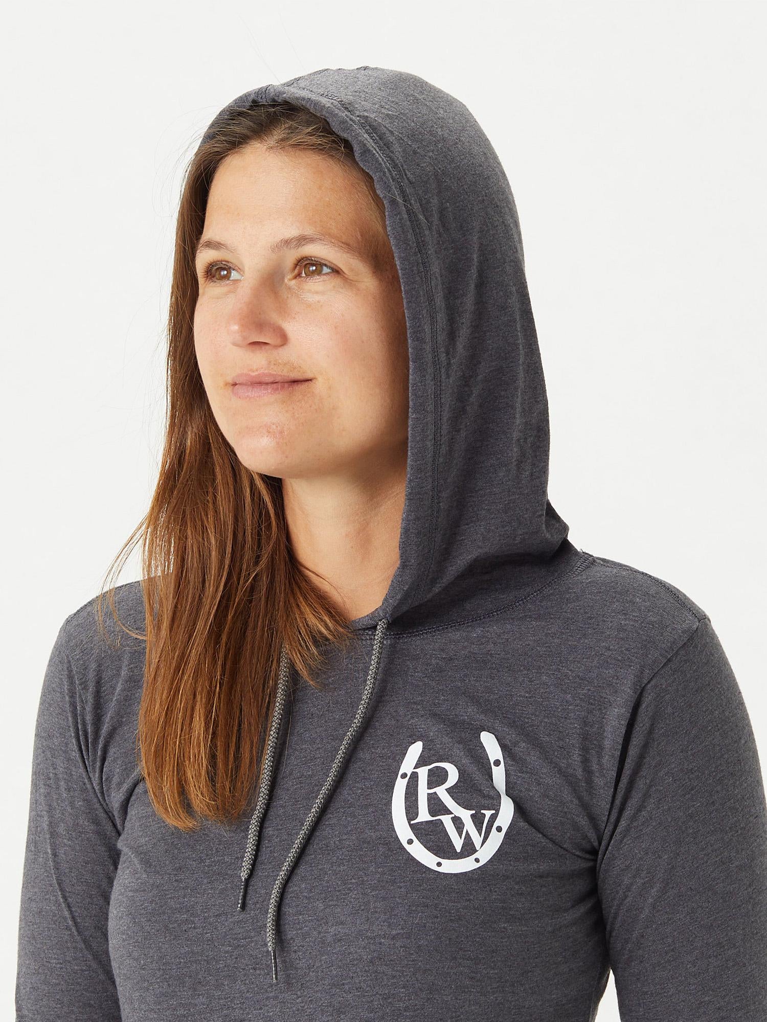 Riding Warehouse Ladies' Lightweight Logo Hoodie - Riding Warehouse