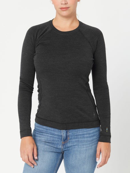 SmartWool Womens Classic Thermal Base Layer Crew Solid