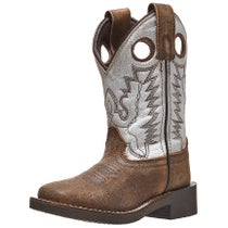 Smoky Mountain Kids' Drifter Antique White Cowboy Boots