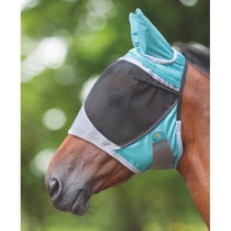 Shires FlyGuard DeLuxe Mask w/ Ears Green Pony