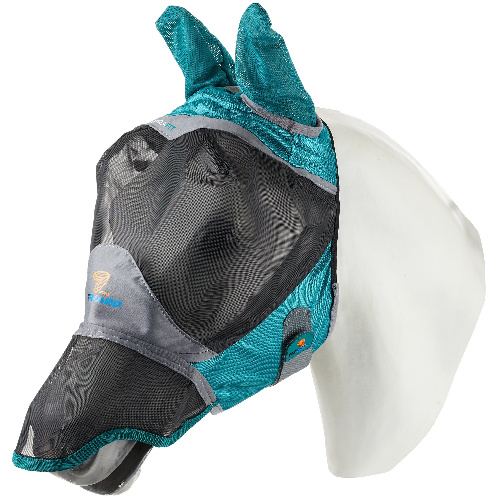 Shires Deluxe Fly Mask with Ears & Nose 