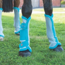 Shires Fly Boots Teal Pony