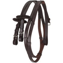 Schockemoehle Rubberized Bridle Reins With Buckle Ends
