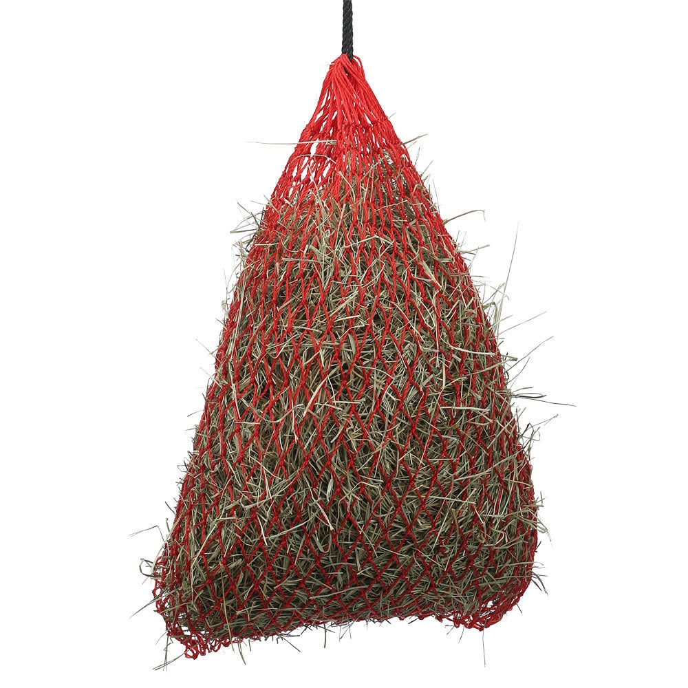 X3 BLACK Haylege Greedy feeder small hole haynet 1” holes 42” net size haylage 