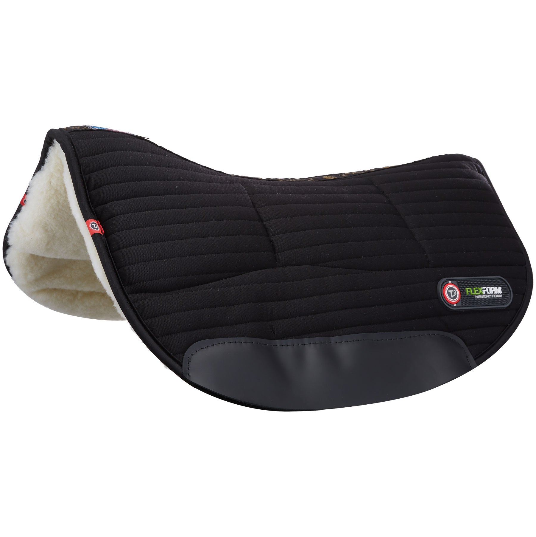 T3 Matrix WoolBack Round Skirt Shim Saddle PadFlexForm Riding Warehouse