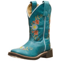 Smoky Mountain Kid's Floral Embroidered Cowboy Boots