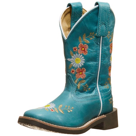 Smoky Mountain Kids Floral Embroidered Cowboy Boots