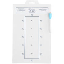 Shires Learner Dressage Pattern Test Dry Erase Board