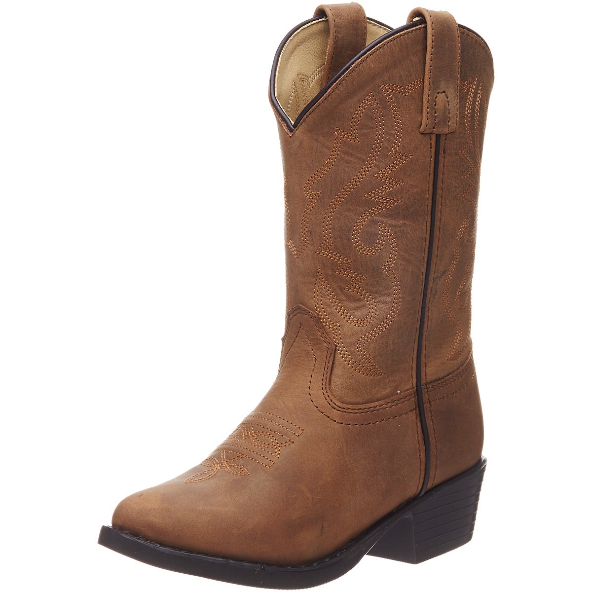 Smoky Mountain Kids Denver Leather Cowboy Boots Riding Warehouse