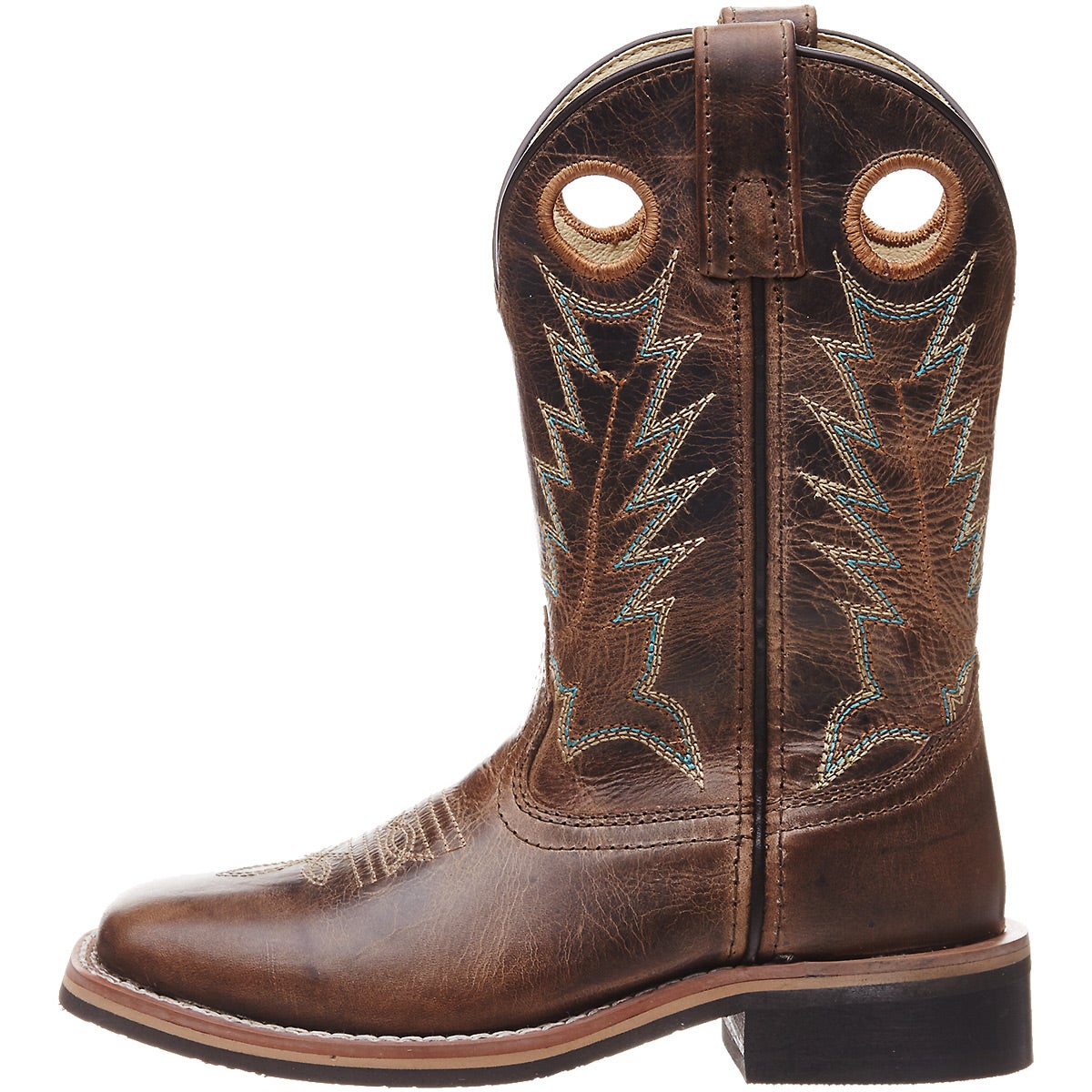 Smoky Mountain Kids Jesse Leather Cowboy Boots