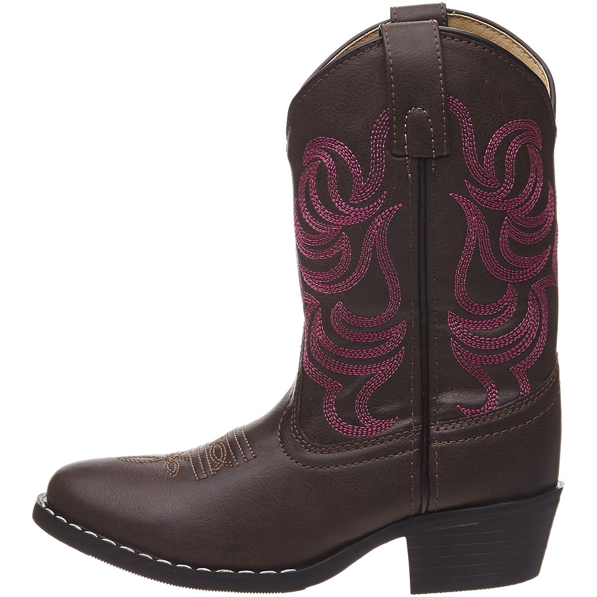 Smoky Mountain Kids Monterey Cowboy Boots Rose Pink Riding Warehouse