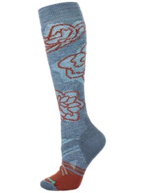 SmartWool Women's Cushioned Flower Wool Knee High Socks