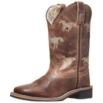 Smoky Mountain Kid's Rancher Square Toe Cowboy Boots