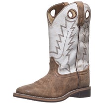 Smoky Mountain Women Drifter Antique White Cowboy Boots