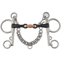 Shires Sweet Iron Mouth Double Jointed Pelham Bit