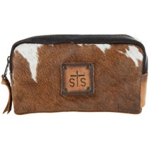 STS Ranchwear Classic Cowhide Cosmetic Bag