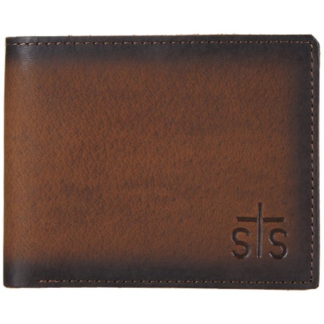 STS Ranchwear Leather Foreman Mens Bifold Wallet